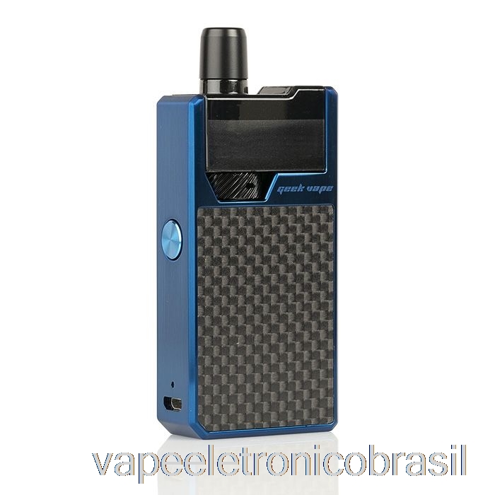 Vape Vaporesso Geek Vape Frenzy Pod Sistema Azul / Fibra De Carbono